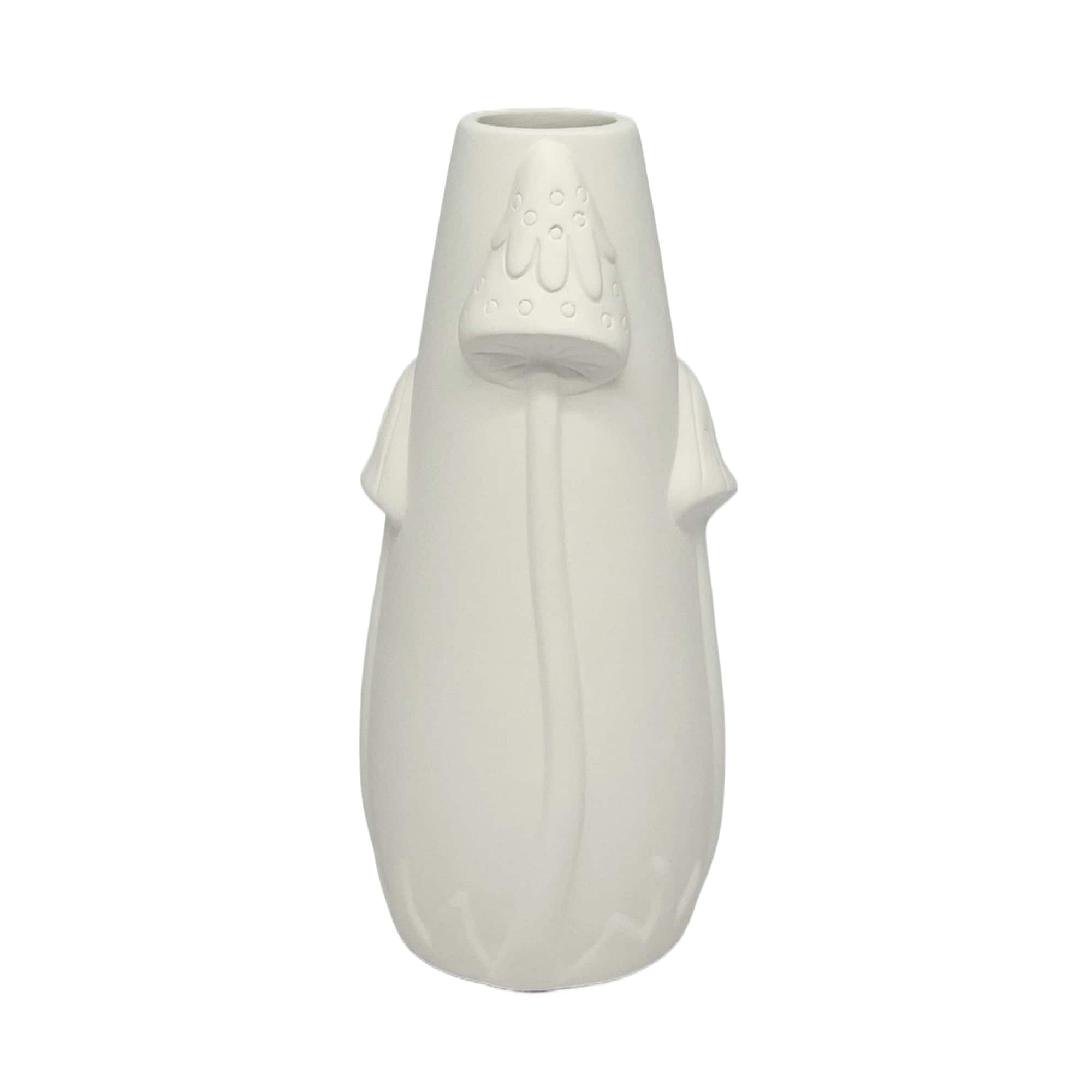 7.25" DIY Ceramic Mushroom Vase by Make Market®